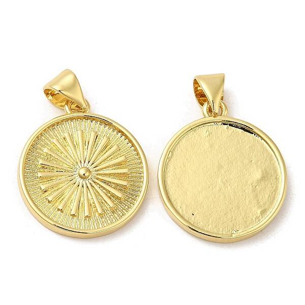 Rack Plating Brass Pendants