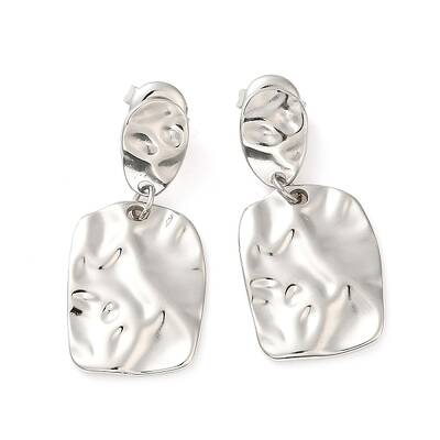Tarnish Resistant 304 Stainless Steel Dangle Stud Earrings