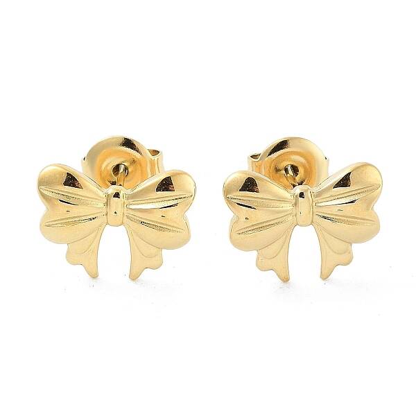 Ion Plating(IP) 304 Stainless Steel Stud Earrings