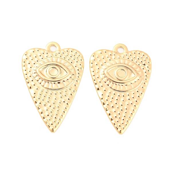 Rack Plating Brass Pendant Cabochon Setting