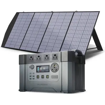 ALLPOWERS S2000 Pro 2400W Solar Generator (PV Optional) S2000 Pro+SP033 200W Solar Panel
