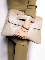 Durable Women's Solid Color Envelope Clutch,  Elegant Clutch, Gifts for Girlfriend, Fashionable Large Capacity Clutch Bag for...