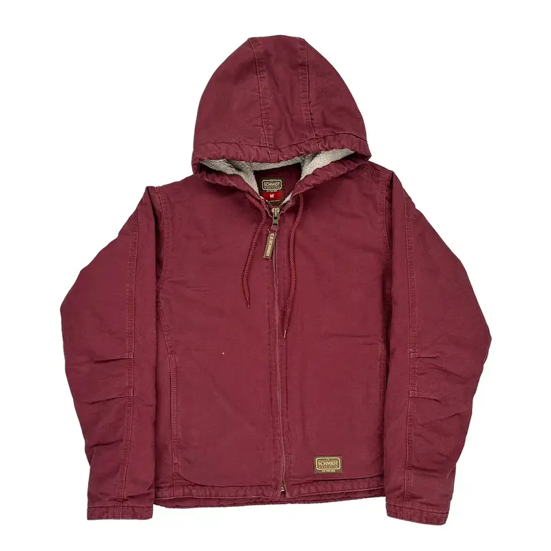 Schmidt Jacket - Medium Burgundy Cotton