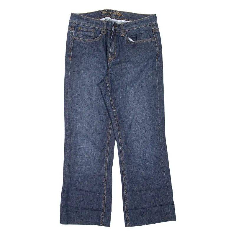 TOMMY HILFIGER Womens Jeans Blue Regular Straight W31 L25