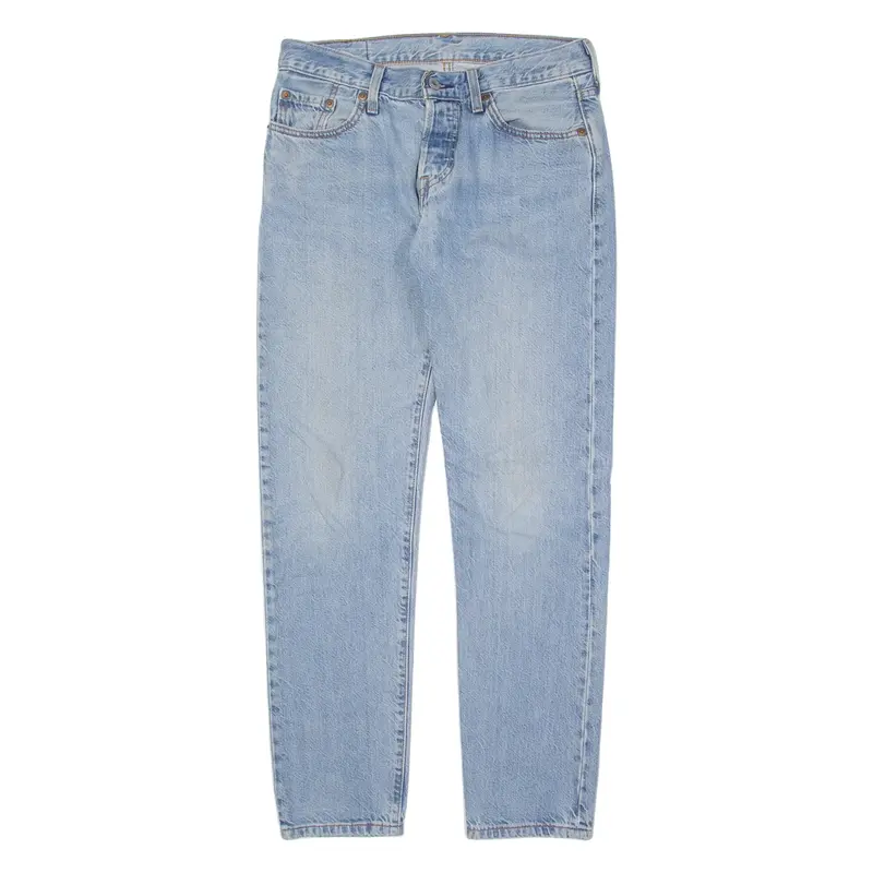 LEVI'S 501CT Jeans Womens Blue Regular Tapered W28 L29