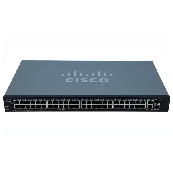 Cisco SG250X-48-K9-NA | Small Business 250 Series SG250X-48 48 x Ports 10/100/1000Base-T + 2 x Ports 10GBase-T + 2 x Ports SF...