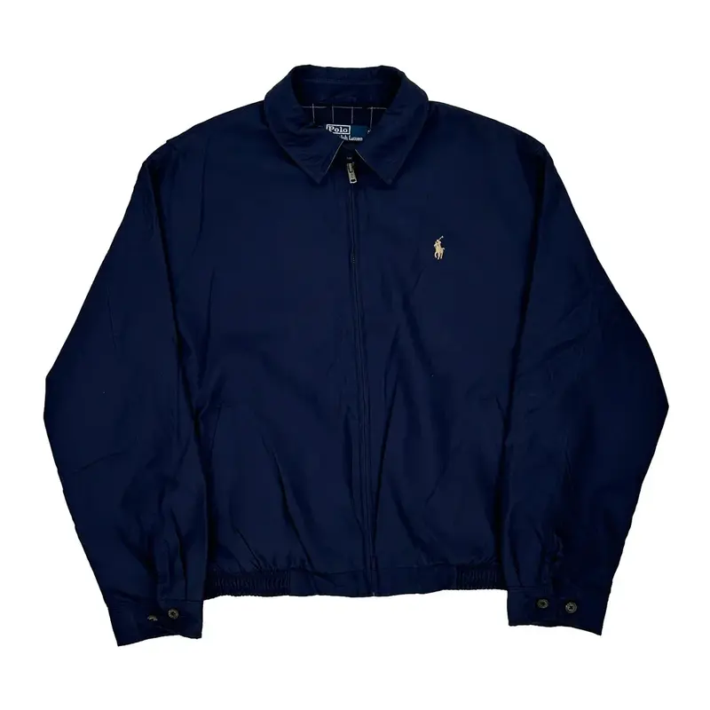 Polo By Ralph Lauren Harrington Jacket - Medium Navy Polyester