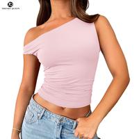 Trendy Queen Womens Off The Shoulder Tops Summer Shirts Going Out Crop Tank Top Y2K T Corset Tube Cute Fashion Outfits