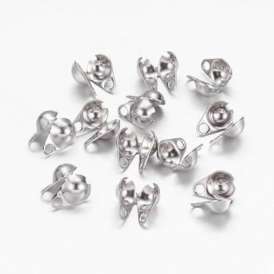 Tarnish Resistant 304 Stainless Steel Bead Tips