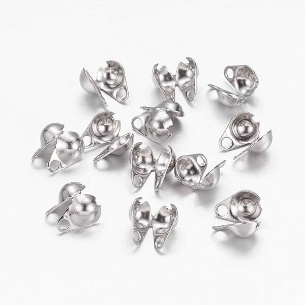 Tarnish Resistant 304 Stainless Steel Bead Tips