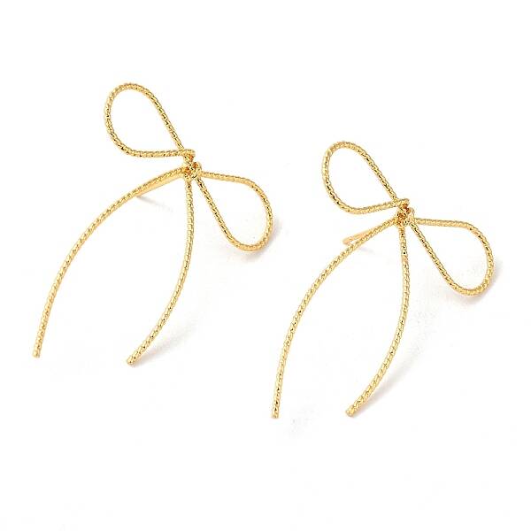 Brass Stud Earrings for Women