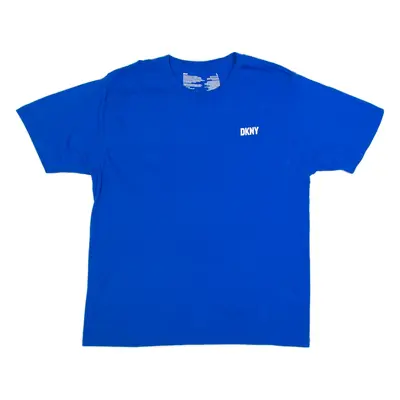 DKNY Mens T-Shirt Blue L