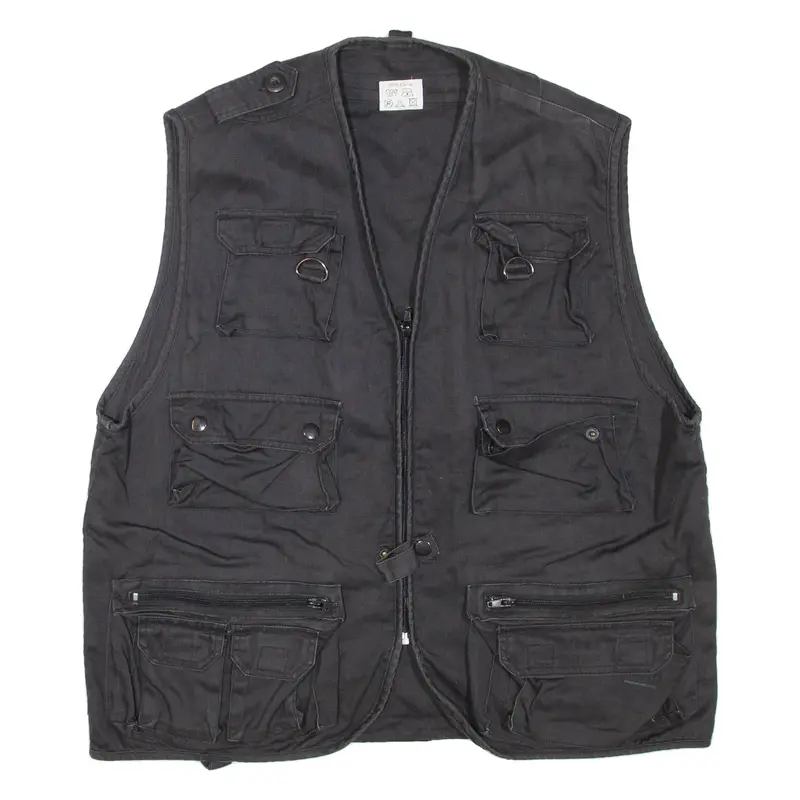 Utility Mens Gilet Black L