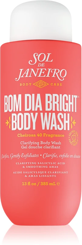 Sol de Janeiro Bom Dia™ Bright Smoothing Exfoliating Shower Gel 385ml