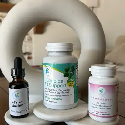 IFastFit Womens candida cleanse gut support kit supplement