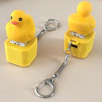 Duck Quacking Keychain Best Birthday Gift Sensory Button Funny Quacking Duck