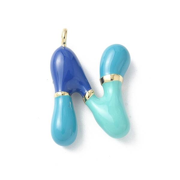 Brass Enamel Pendants