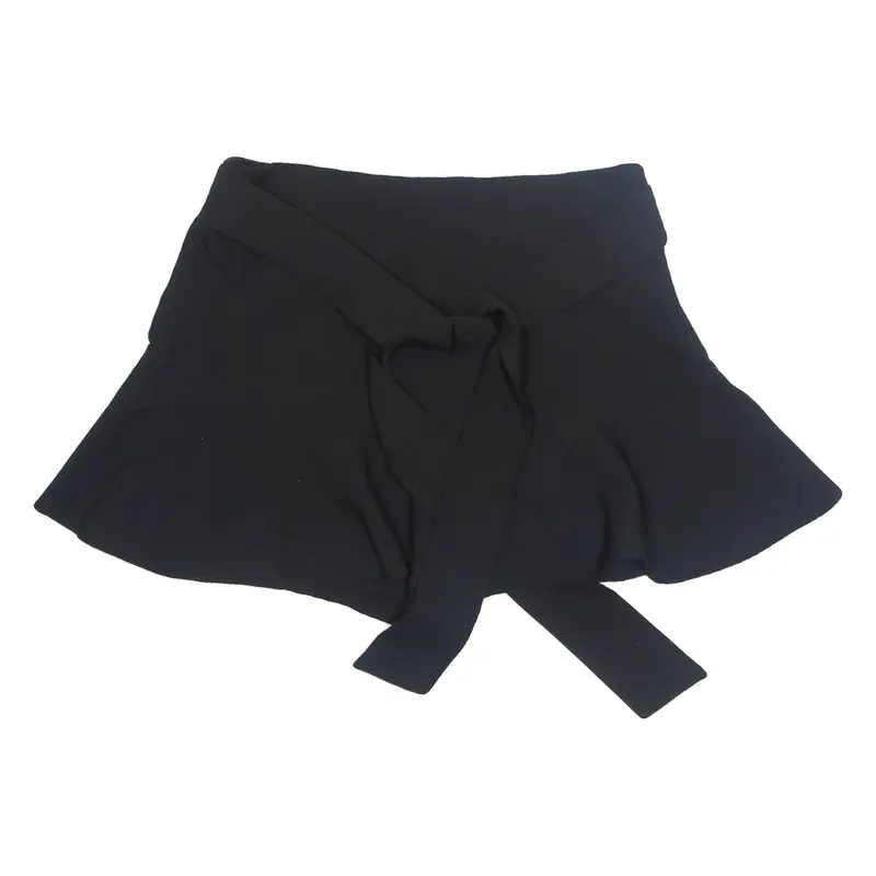 ZARA Womens Skort Skirt Black Short L