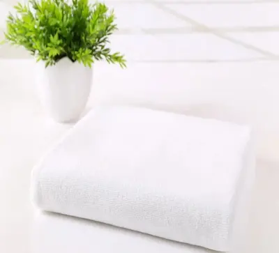 Microfiber towel | Color: White | Size: 30X60cm