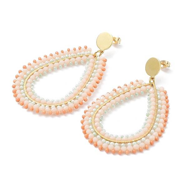 PVD Vacuum Plating 304 Stainless Steel Earrings