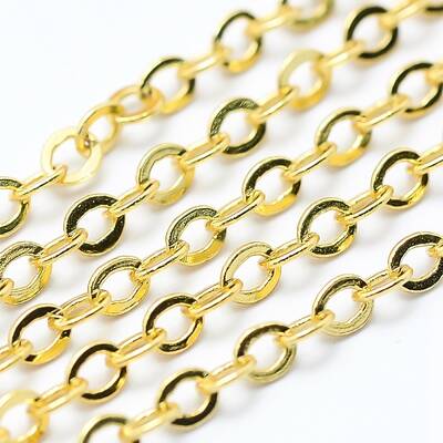 3.28 Feet Brass Cable Chains