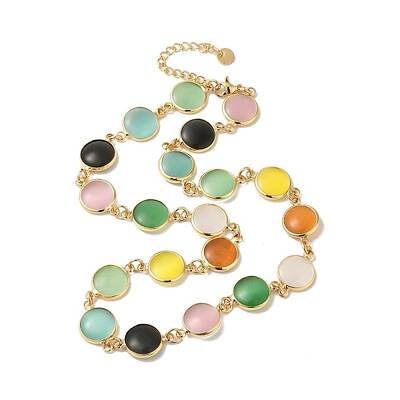 Brass with Cat Eye Necklaces