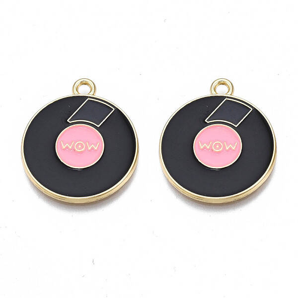 Alloy Enamel Pendants