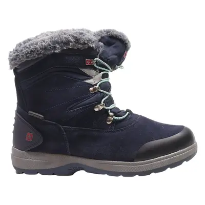 SWISS TECH Snow Boots Blue Suede Mens UK 7