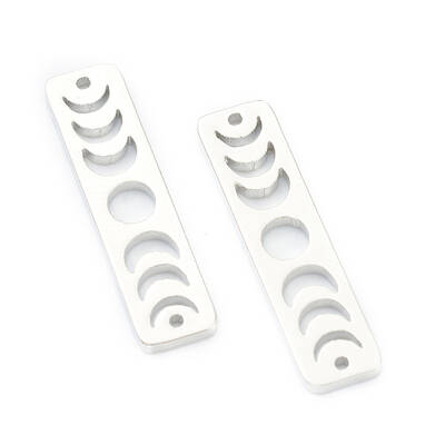 Brass Moon Phase Bar Links
