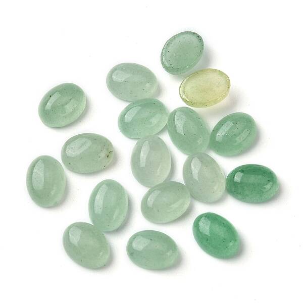 Natural Green Aventurine Cabochons