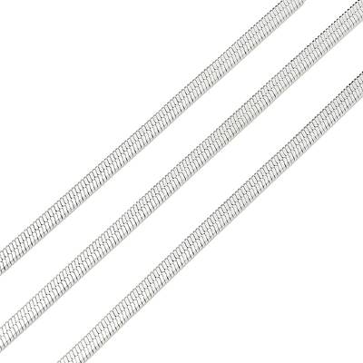 Brass Herringbone Chains