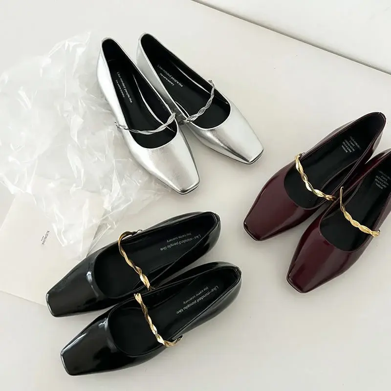 CHIKO Barrett Square Toe Wedge Mary Jane Shoes