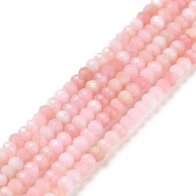 Natural Pink Opal Beads Strands