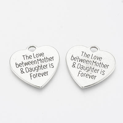 Tibetan Style Alloy Quote Pendants