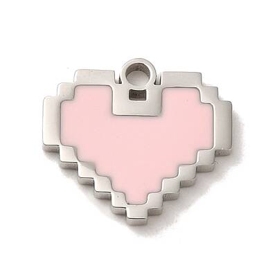 304 Stainless Steel Enamel Charms