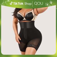 QOU High Waist Shapewear Shorts with Hook and Eye Closure - Featuring Columbia Fajas Stay Put Design  Adjustable Comfort,Wome...