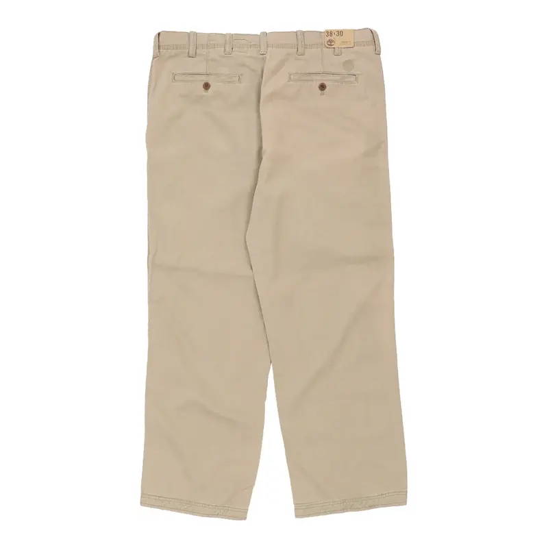 Timberland Trousers - 39W 30L Cream Cotton