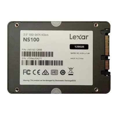 LNS100-128RB Lexar NS100 128GB SATA 6Gb/s 2.5-inch Solid State Drive