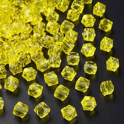 Transparent Acrylic Beads