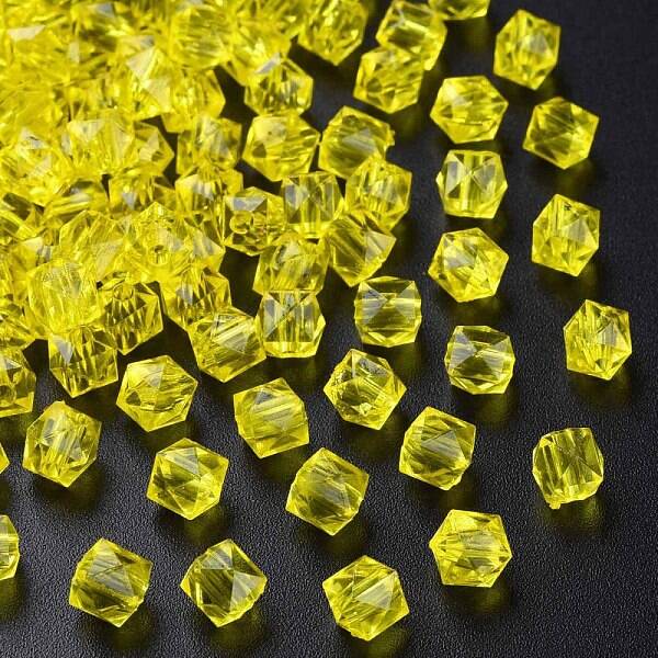 Transparent Acrylic Beads
