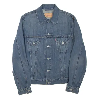 LEVI'S Mens Denim Jacket Blue L