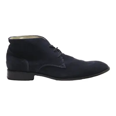 ANDRE Ankle Boots Blue Suede Mens UK 7.5
