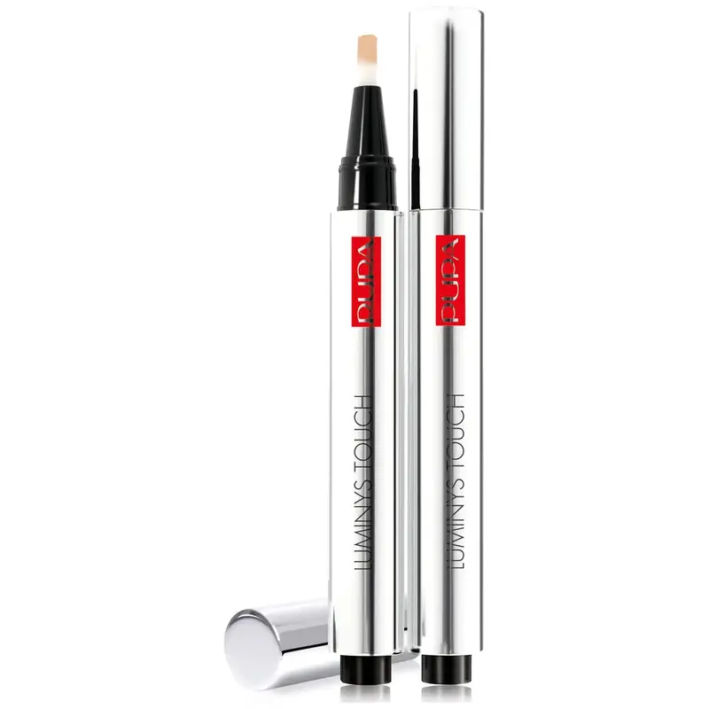 Illuminating and reflective concealer Pupa Luminys Touch Light 2 in 1 02 luminous sand for eyes 2.8 ml