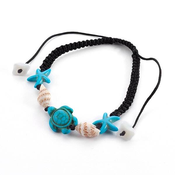 Adjustable Nylon Thread Braided Bead Bracelets