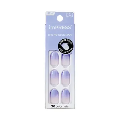 Kiss Unghie Autoadesive Impress Color Nails (Friendzone) 30 Pezzi