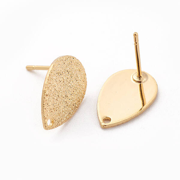 Brass Stud Earring Findings