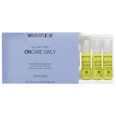 Vials of serum Selective OnCare Daily Avocado Shot 12x13ml