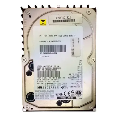 167926-001 HP 36.2GB Ultra-160 SCSI 10000 3.5-inch Hard Drive