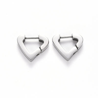 Tarnish Resistant 304 Stainless Steel Huggie Hoop Earrings