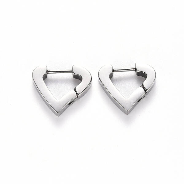 Tarnish Resistant 304 Stainless Steel Huggie Hoop Earrings